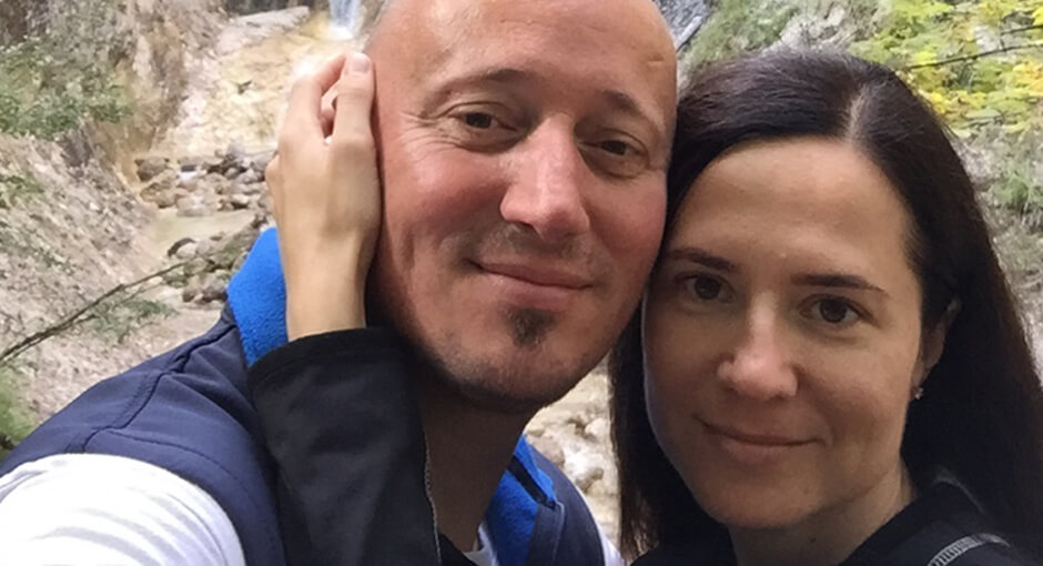 Надя и Готфрид Счастливая пара Надя и Готфрид